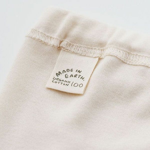 オーガニックコットン レディースフライスインナーレギンス 生成