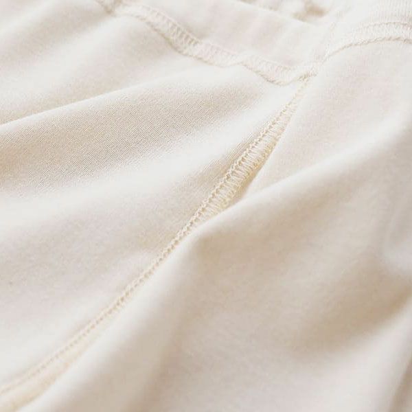 オーガニックコットン レディースフライスインナーレギンス 生成