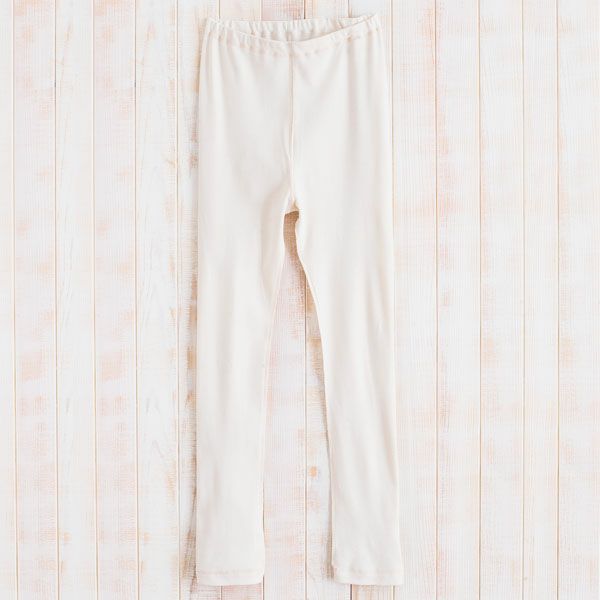 オーガニックコットン レディースフライスインナーレギンス 生成