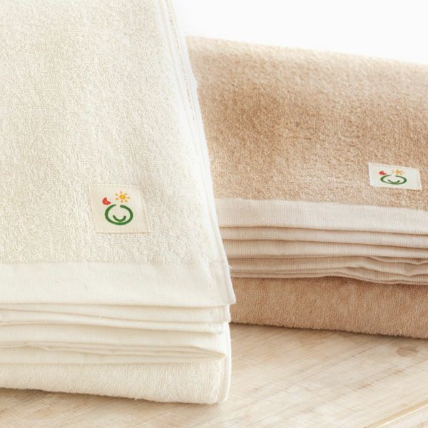 オーガニックコットン タオルシーツ シングル