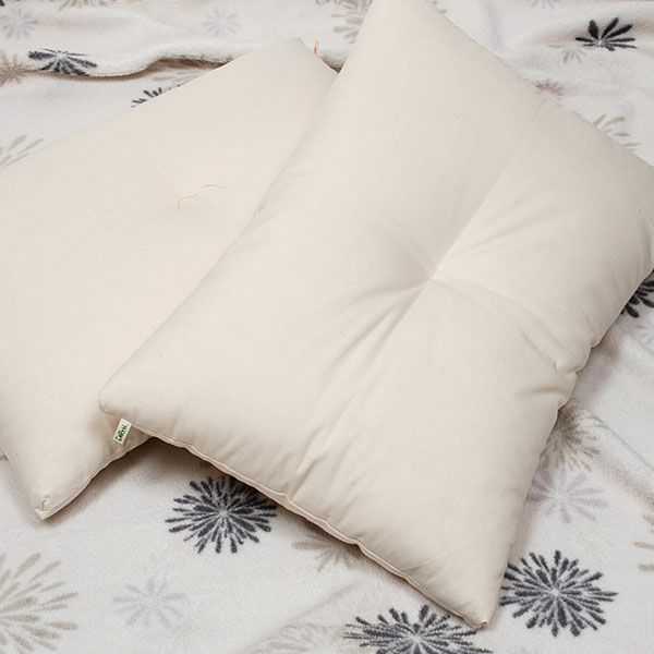 オーガニックコットン 薄まくら きなり 43×63