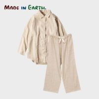 オーガニックコットン ダブルガーゼパジャマ