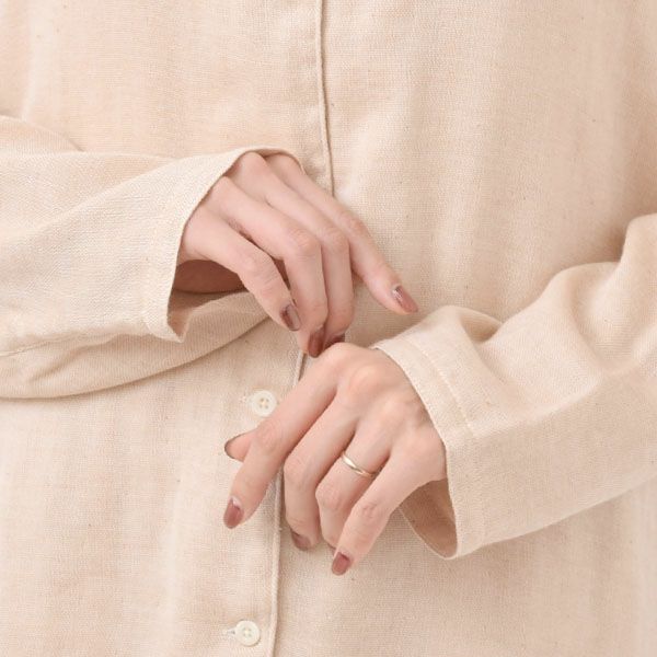 オーガニックコットン ダブルガーゼパジャマ