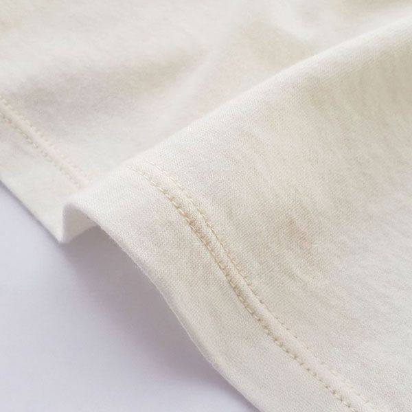 オーガニックコットン 薄手天竺ペチコートパンツ きなり