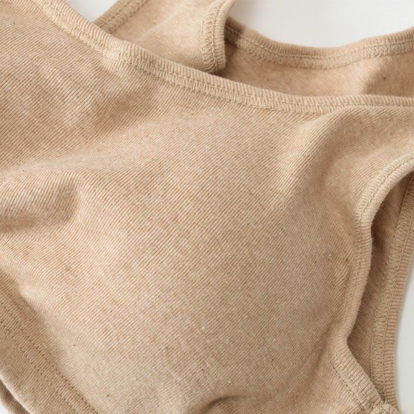 オーガニックコットン ハーフトップブラ