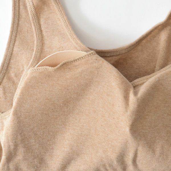 オーガニックコットン ハーフトップブラ