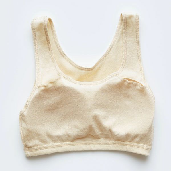 オーガニックコットン ハーフトップブラ