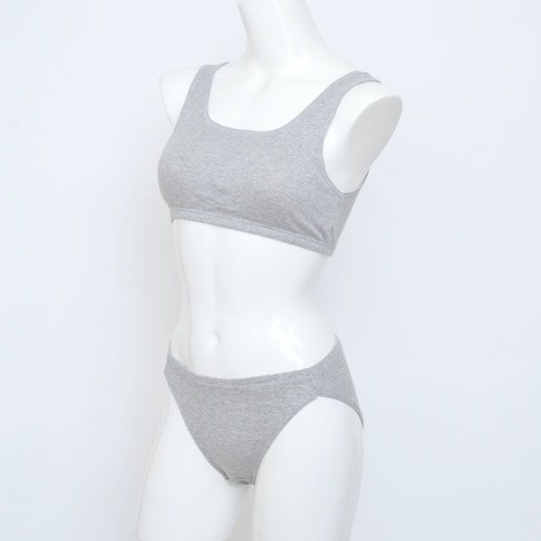 オーガニックコットン ハーフトップブラ