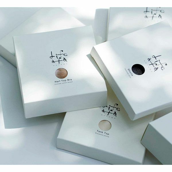 オーガニックコットン ハーフトップブラ