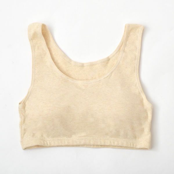 オーガニックコットン ハーフトップブラ