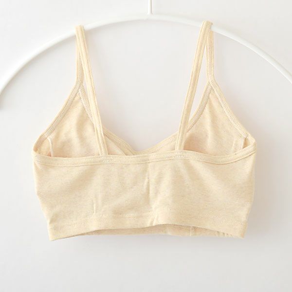 オーガニックコットン ストラップブラ