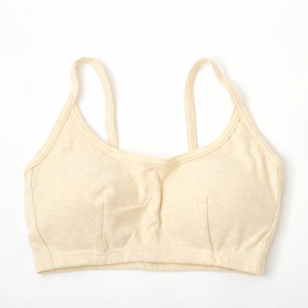 オーガニックコットン ストラップブラ