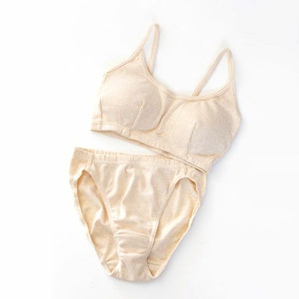 オーガニックコットン ストラップブラ