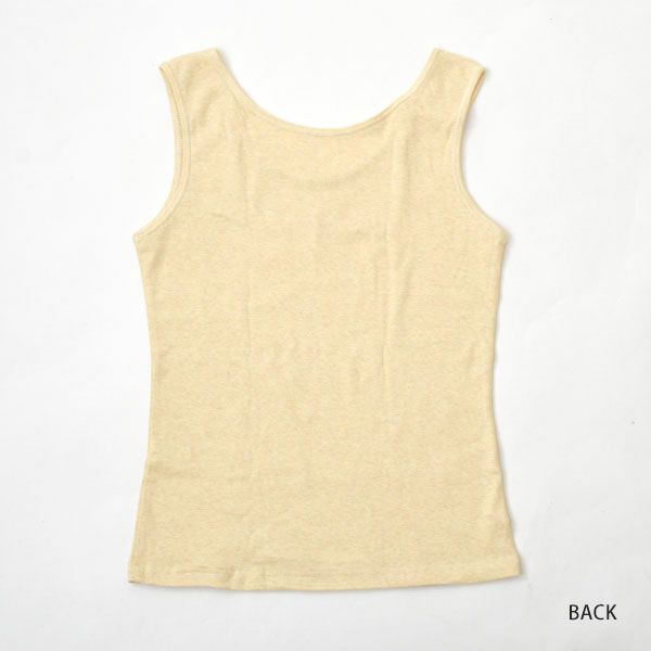 オーガニックコットン タンクトップ