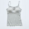 オーガニックコットン パット付きキャミソール