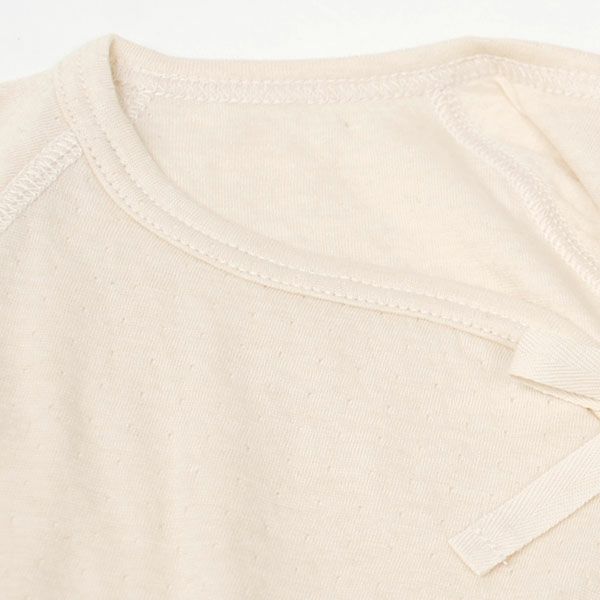 オーガニックコットン ベビー スーピマエアニット中肌着 50-70