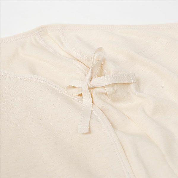 オーガニックコットン ベビー スーピマエアニット中肌着 50-70