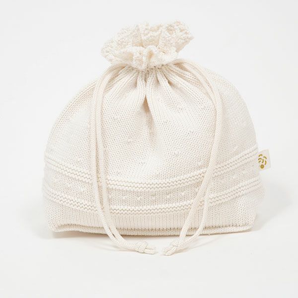 オーガニックコットン マミーポーチ ナチュラル