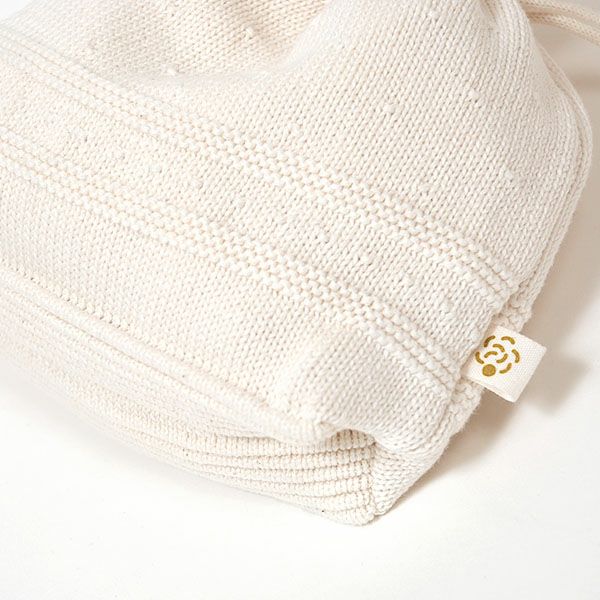 オーガニックコットン マミーポーチ ナチュラル