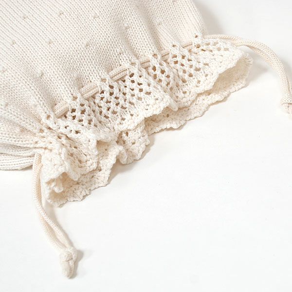 オーガニックコットン マミーポーチ ナチュラル