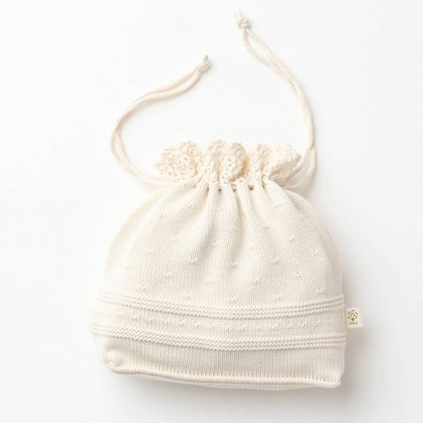 オーガニックコットン マミーポーチ ナチュラル