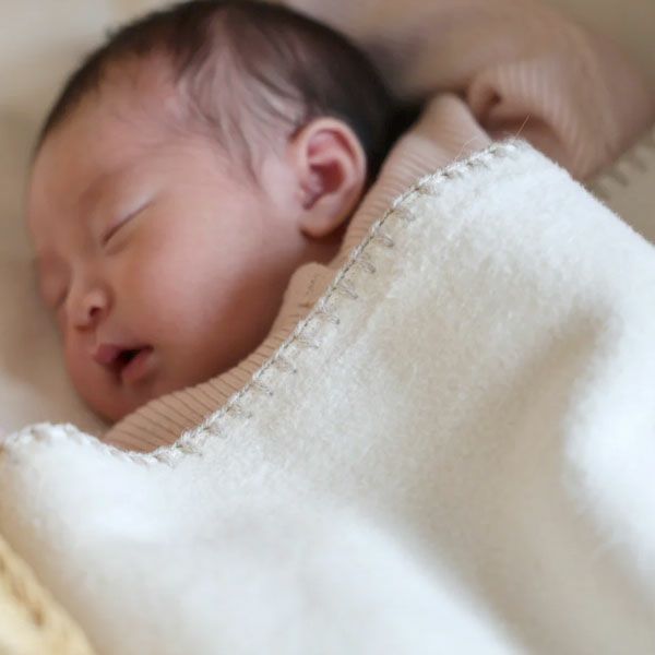 オーガニックコットン ふかふかブランケット 140×70