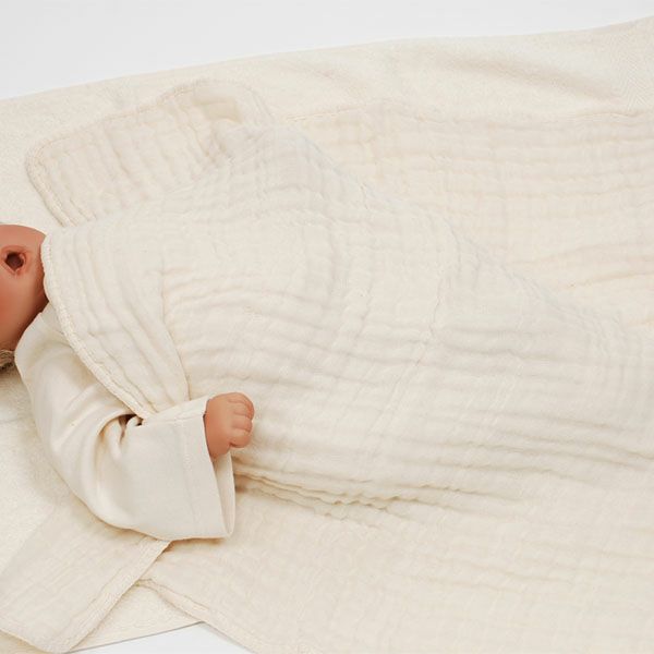 オーガニックコットン ふんわり6重ガーゼケット 90x90