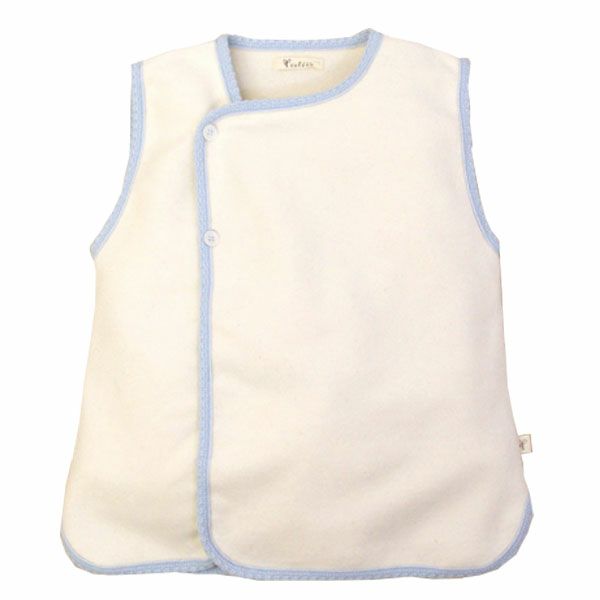 オーガニックコットン ベビー スカラップスリーパー