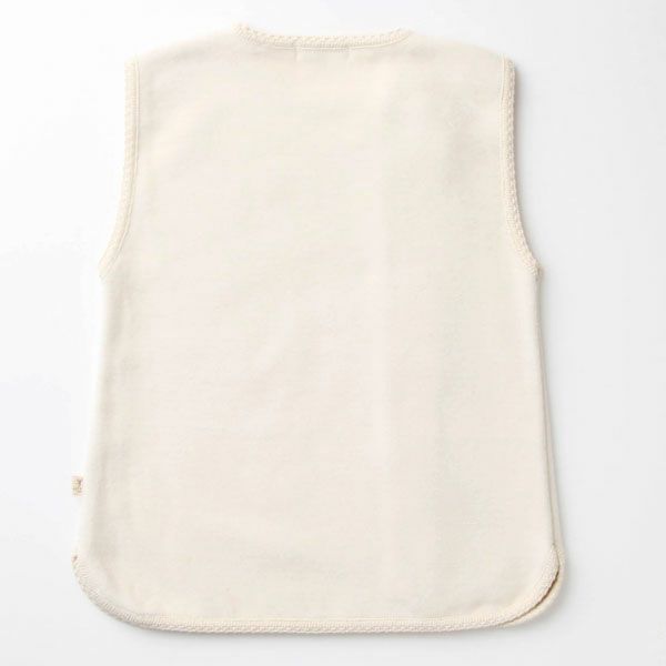 オーガニックコットン ベビー スカラップスリーパー
