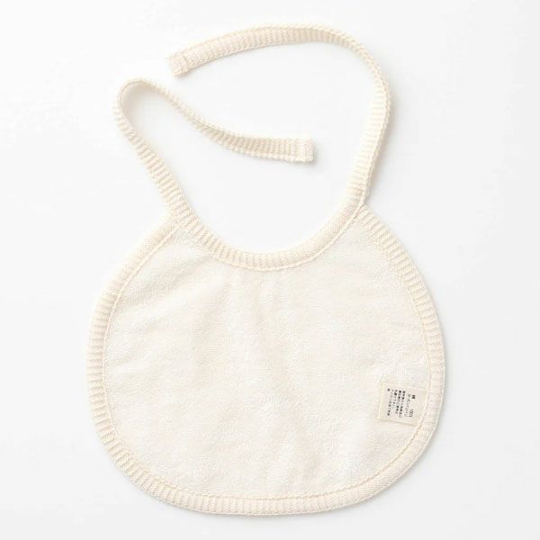 オーガニックコットン ベビー パイルふわふわスタイ ナチュラル