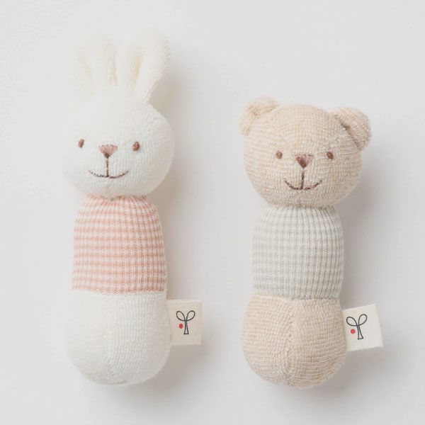 オーガニックコットン がらがら