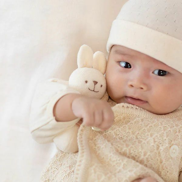 オーガニックコットン がらがら