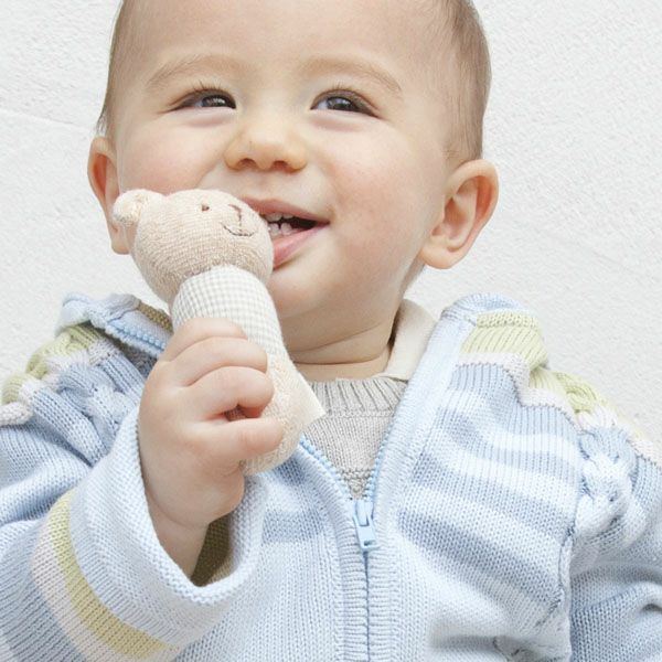 オーガニックコットン がらがら