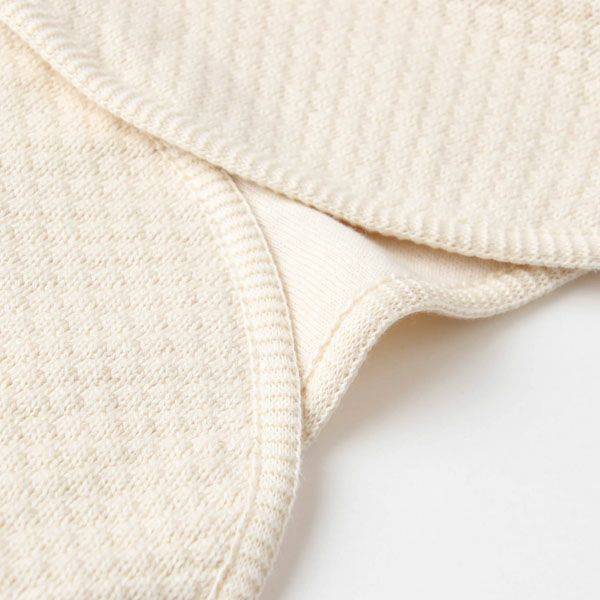 オーガニックコットン ベビー ポップコーンマント