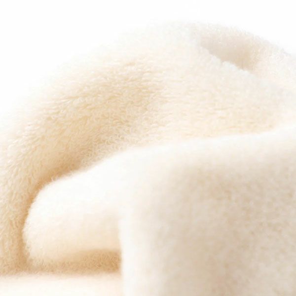 オーガニックコットン ふんわりフェイスタオル ナチュラル 34x86