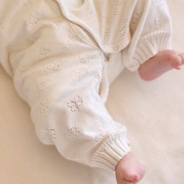 オーガニックコットン ベビー クローバー2ウェイオール