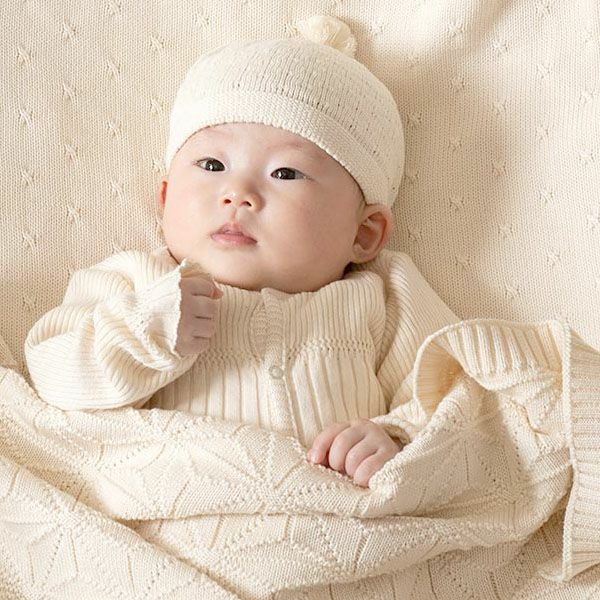 オーガニックコットン ベビー クローバー2ウェイオール