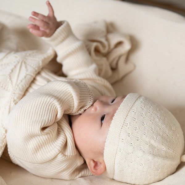 オーガニックコットン ベビー クローバー2ウェイオール