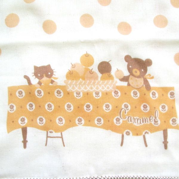 オーガニックコットン 沐浴ガーゼ Caramel