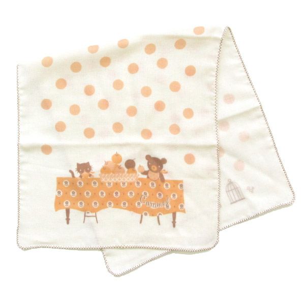 オーガニックコットン 沐浴ガーゼ Caramel