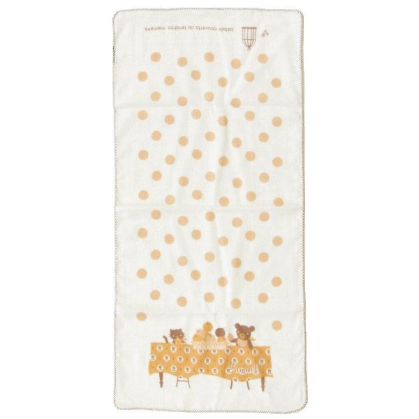 オーガニックコットン 沐浴ガーゼ Caramel