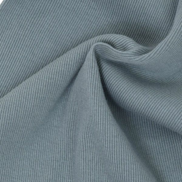 オーガニックコットン リブ トップ（2分袖）