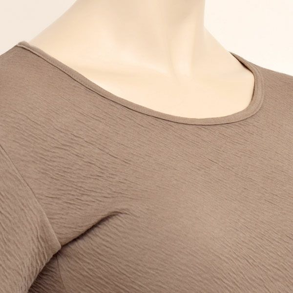 オーガニックコットン 薄手接結インナーシャツ（長袖）