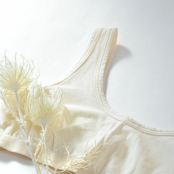 オーガニックコットン ストレッチスポーツブラ