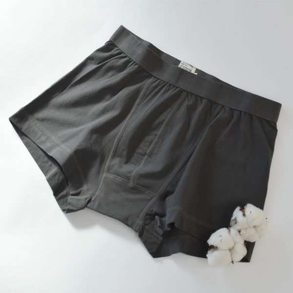 オーガニックコットン メンズ ストレッチボクサー