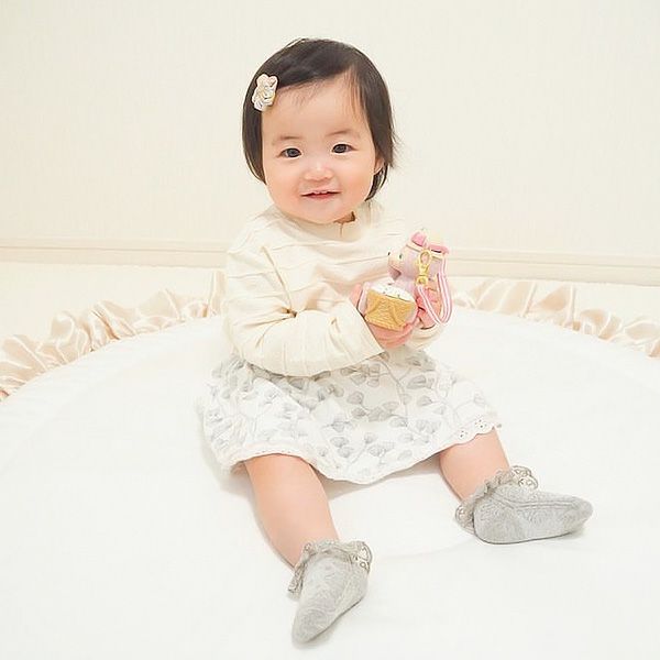 オーガニックコットン ベビータックボーダーカットソー (長袖)