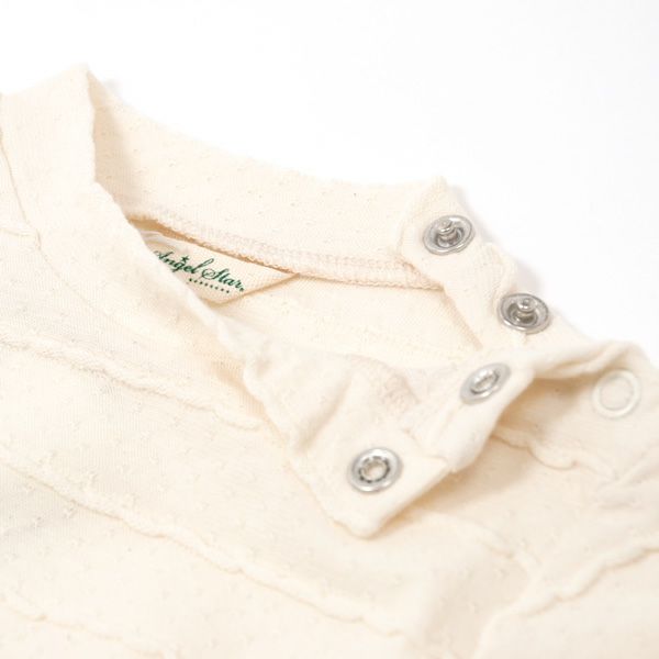 オーガニックコットン ベビータックボーダーカットソー (長袖)