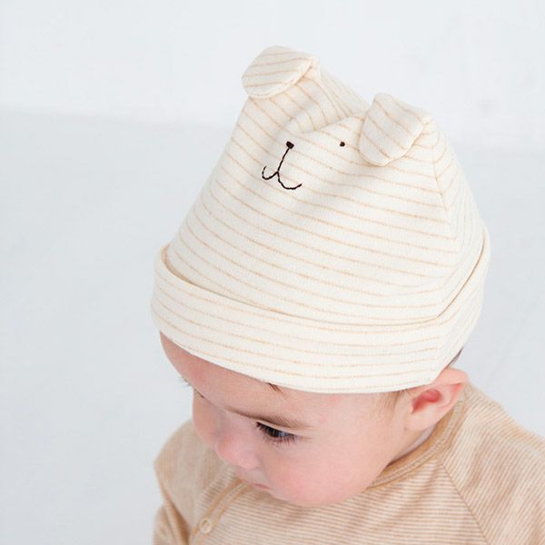 オーガニックコットン ベビーキャップ