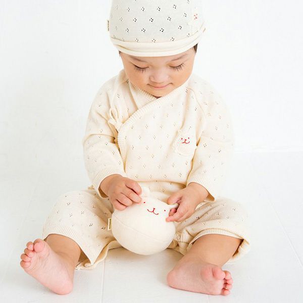 オーガニックコットン 鈴入りボール