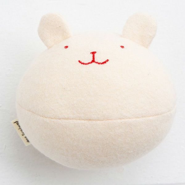 オーガニックコットン 鈴入りボール